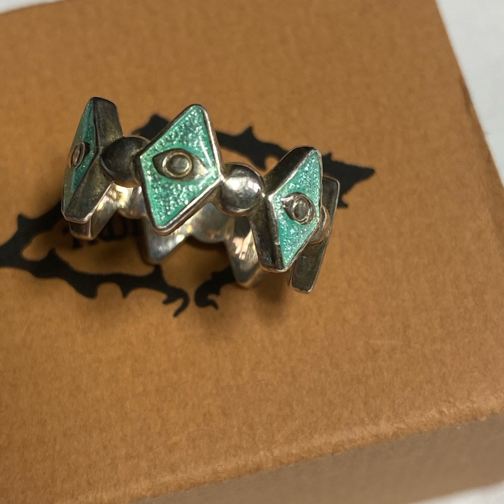 True Hearts Evil Eye 925 SS ring 7